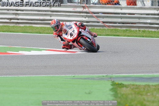 2009-05-09 Monza 1448 Superbike - Qualifyng Practice - Noriyuki Haga - Ducati 1098R